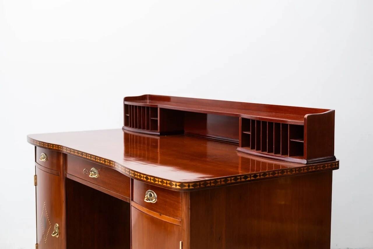 Original Art Nouveau desk (Vienna, c. 1908), execution: Unknown Wiener Werkstätte (Vienna, c. 1908)