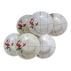6 assiettes creuses vintage de Niderviller modèle Saumur 220512