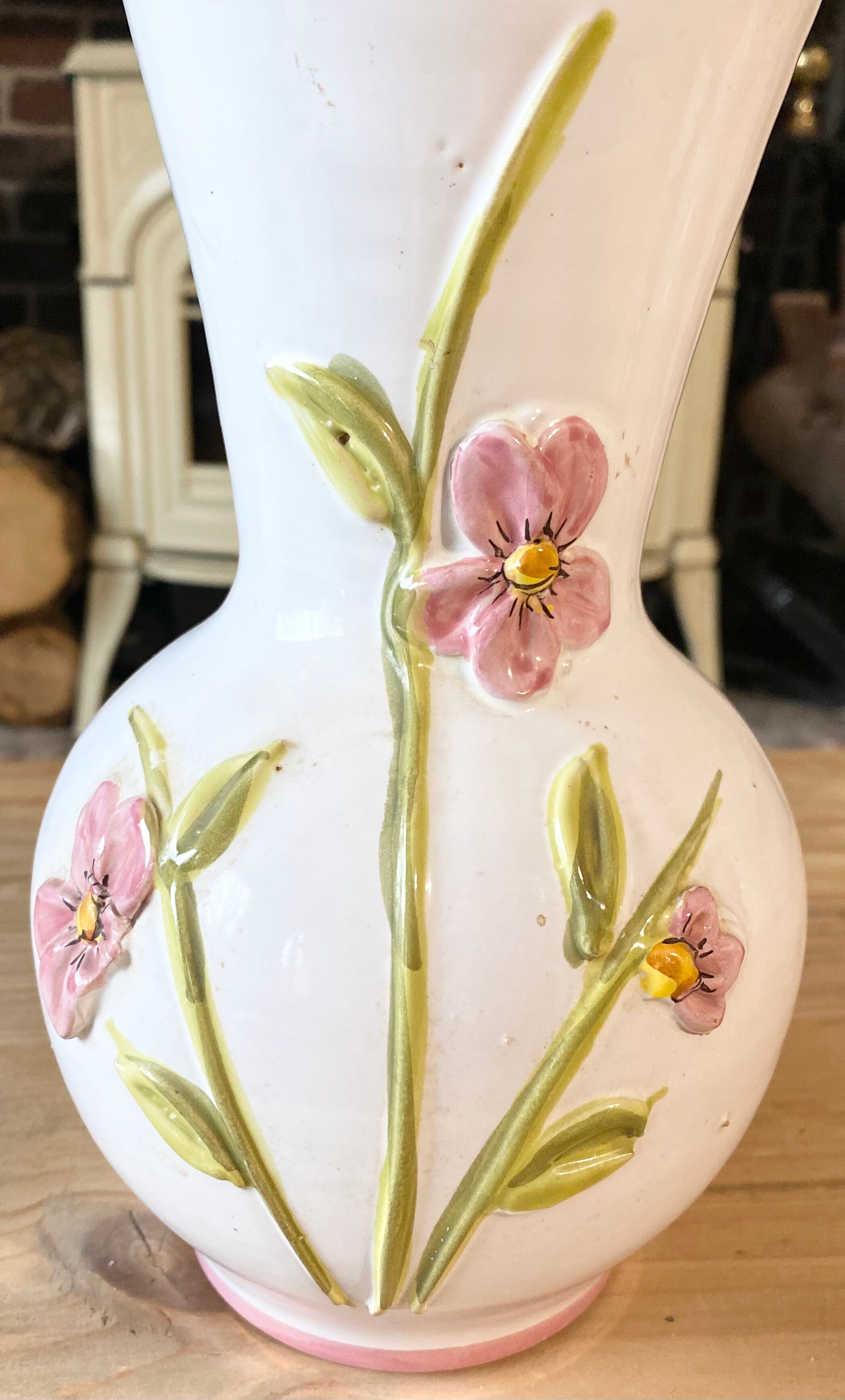Italian ceramic vase