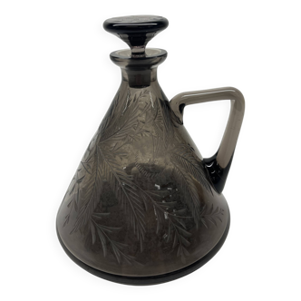 Carafe collection "Floreal" signed Robert