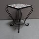 Vintage sidetable with tiles 1960's