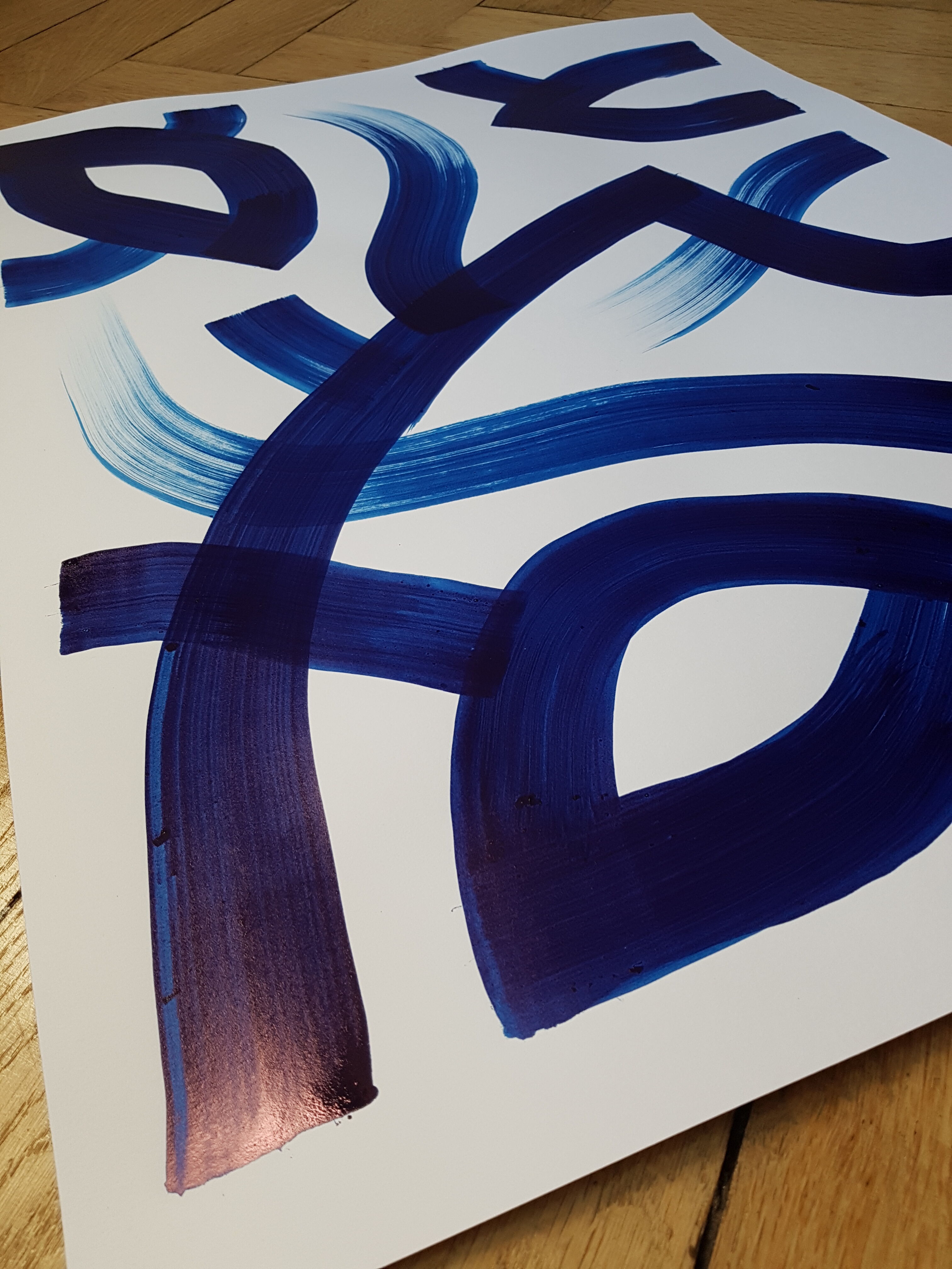 Painting on paper - Untitled