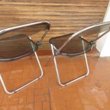 2 folding chairs in plexi , Itialienne , 2inn in Lissone