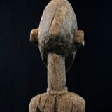 Statue en bois Dogon sur Socle - Mali - 53 cms