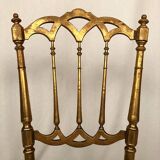 Napoleon III period gilded wood chair