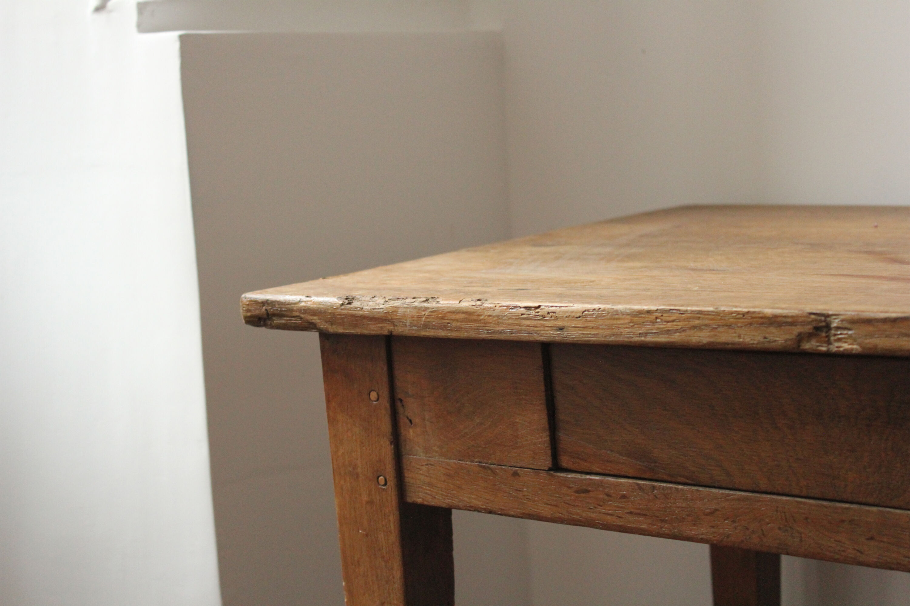 Rustic wooden desk farmhouse style