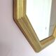 Golden octagonal mirror