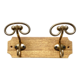 Vintage coat rack 2 hooks