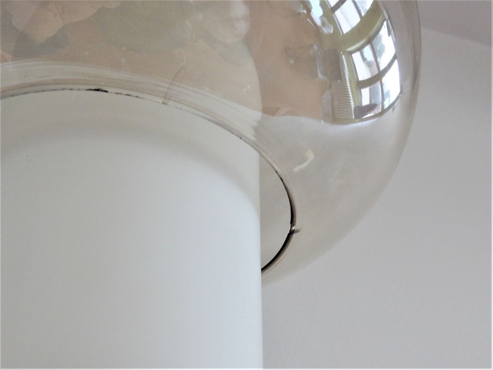 NG37 E / 00 glass suspension by Louis Kalff for Philips 1960s