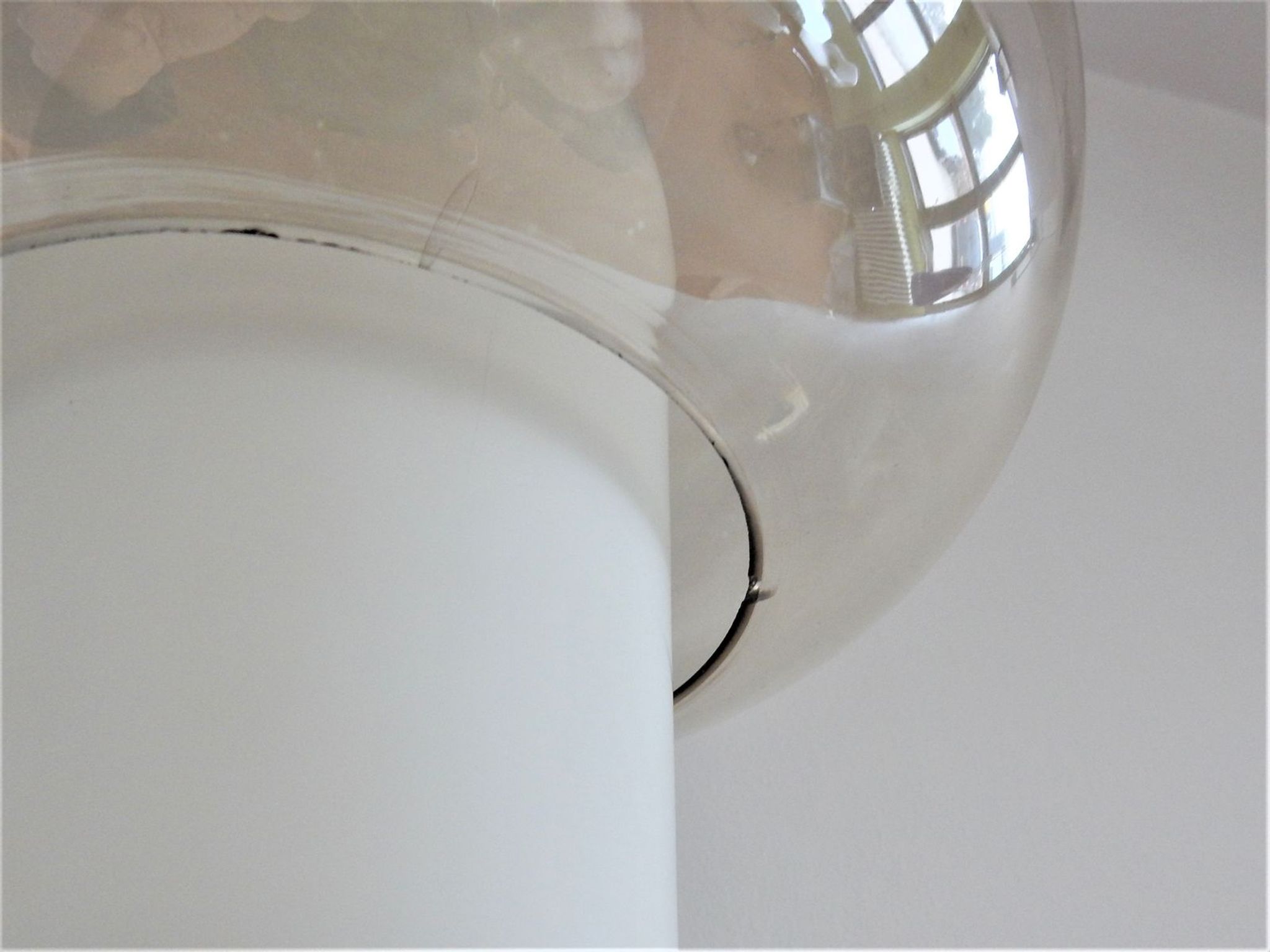 NG37 E / 00 glass suspension by Louis Kalff for Philips 1960s