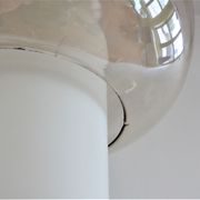 NG37 E / 00 glass suspension by Louis Kalff for Philips 1960s