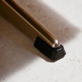 Two-seater leather sofa