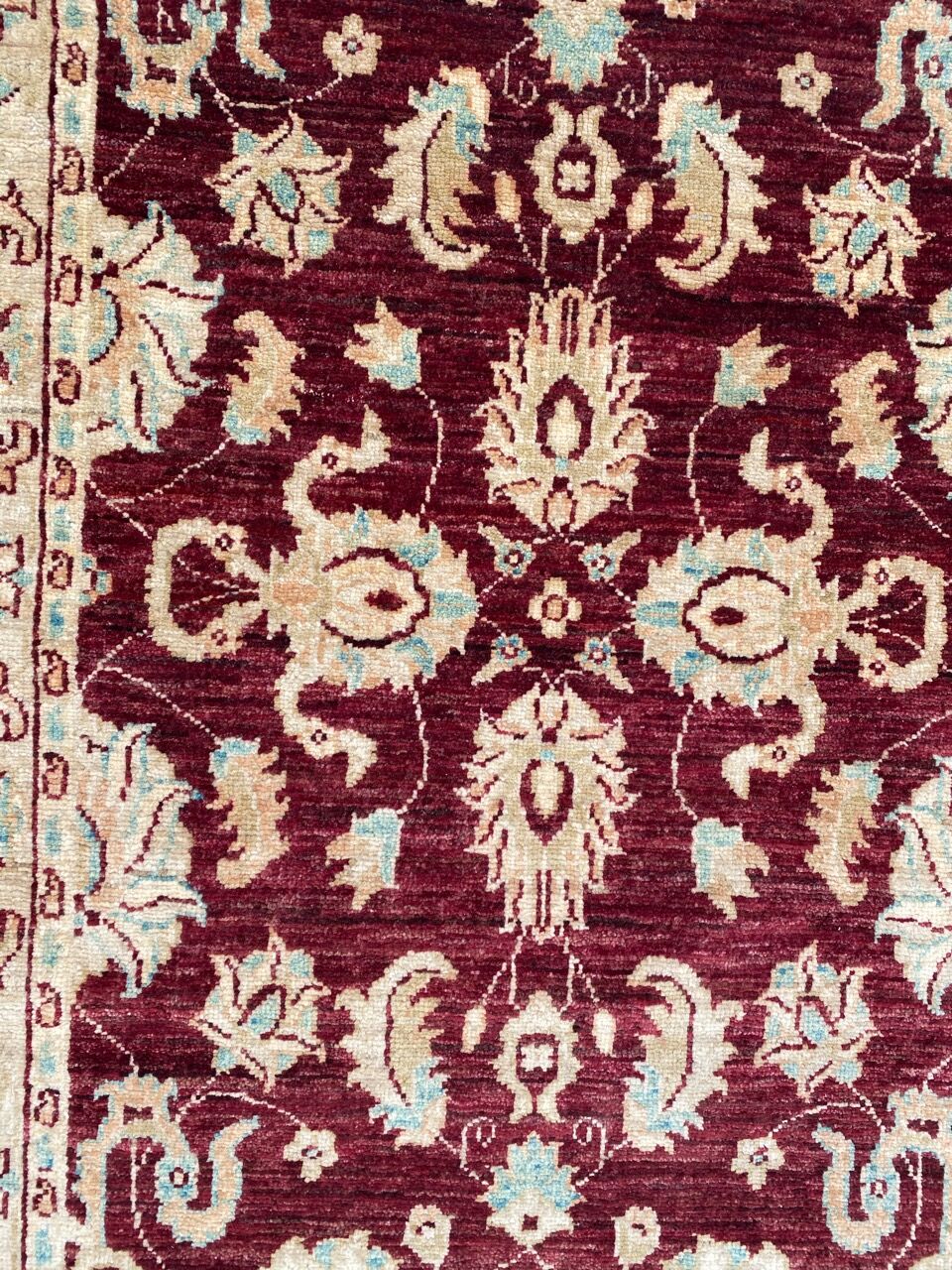 Chobi Afghan contemporary carpet 88x120 cm