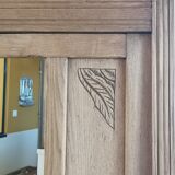 Armoire parisienne décapée, bois brut