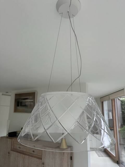 Chandelier lamp brand Flos Philippe Starck "Romeo Louis II S2" in crystal