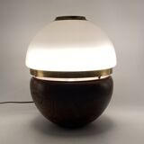 Luigi Caccia Dominioni, rare table lamp, Azucena Italy, 1970s