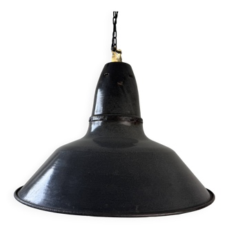 Ancienne suspension industrielle 44 cm