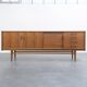 1950s sideboard, teak, sliding doors, restored,