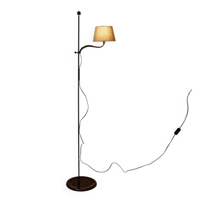 Lampadaire réglable en fer forgé, lampe de lecture