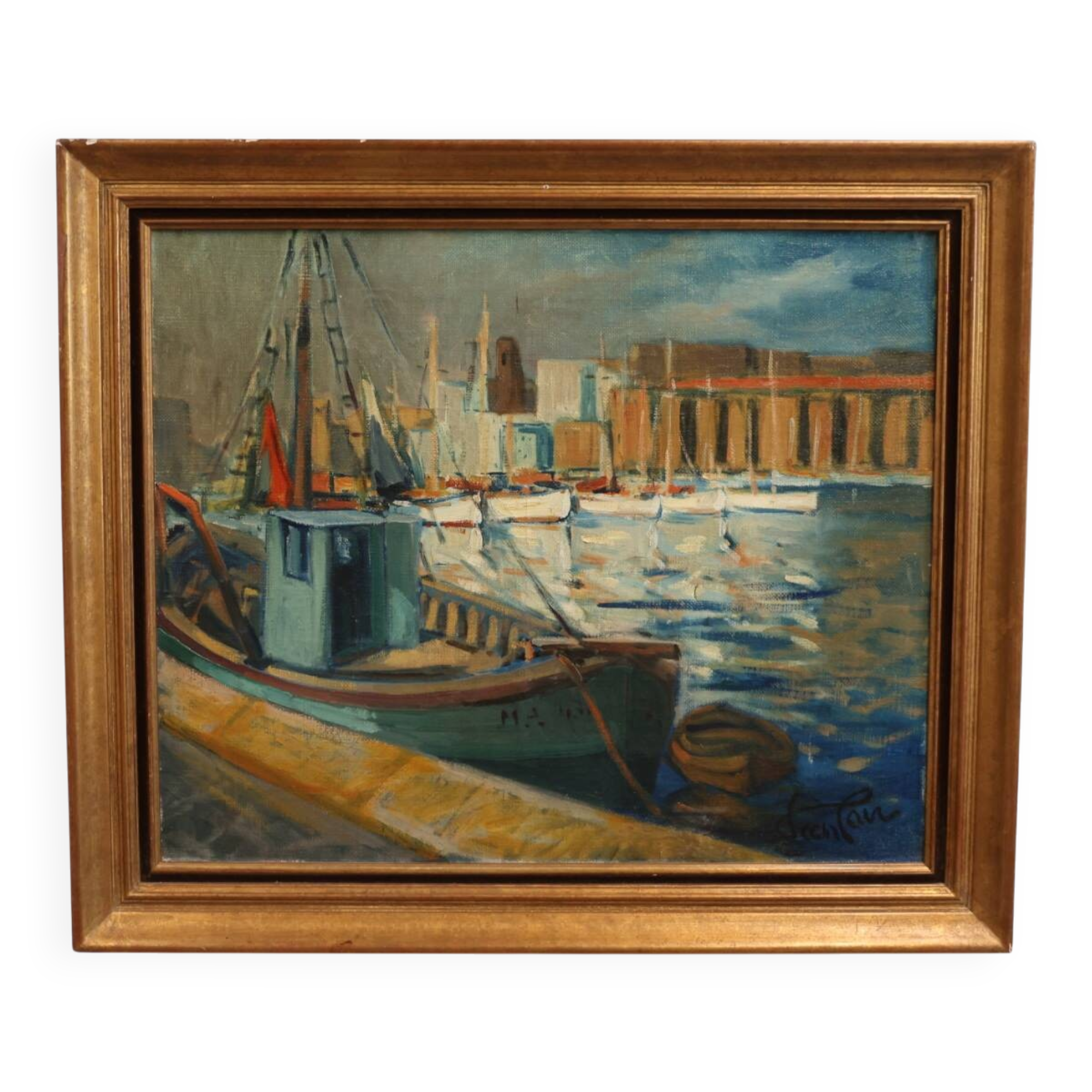 Oil on canvas by Jean Lair