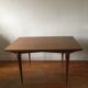 Table en placage de palissandre années 50