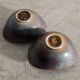 Pair of Swedish Ceramic Blue Berown Bowls by Gunnar Nylund, 1950s