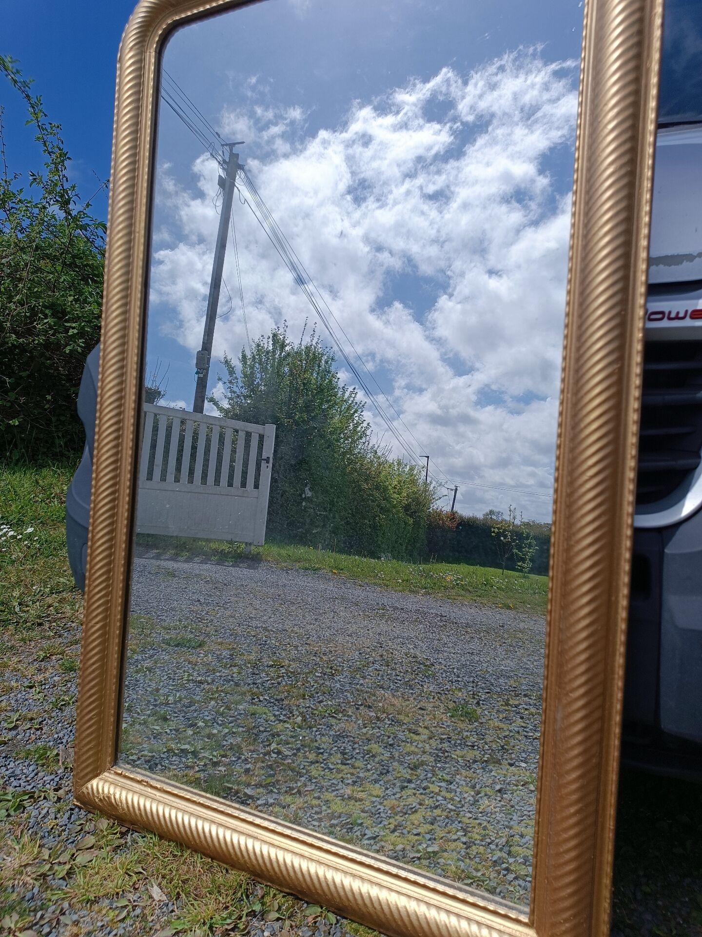 Miroir ancien louis Philippe 147/90 cm