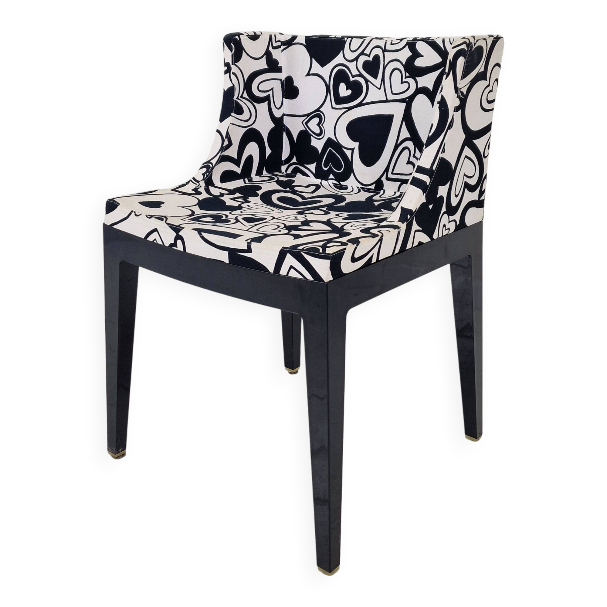 Chaise Kartell « Mademoiselle » en tissu Missoni par Philippe Starck Italie