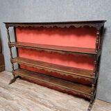 Very large Louis XIII period sideboard in solid oak