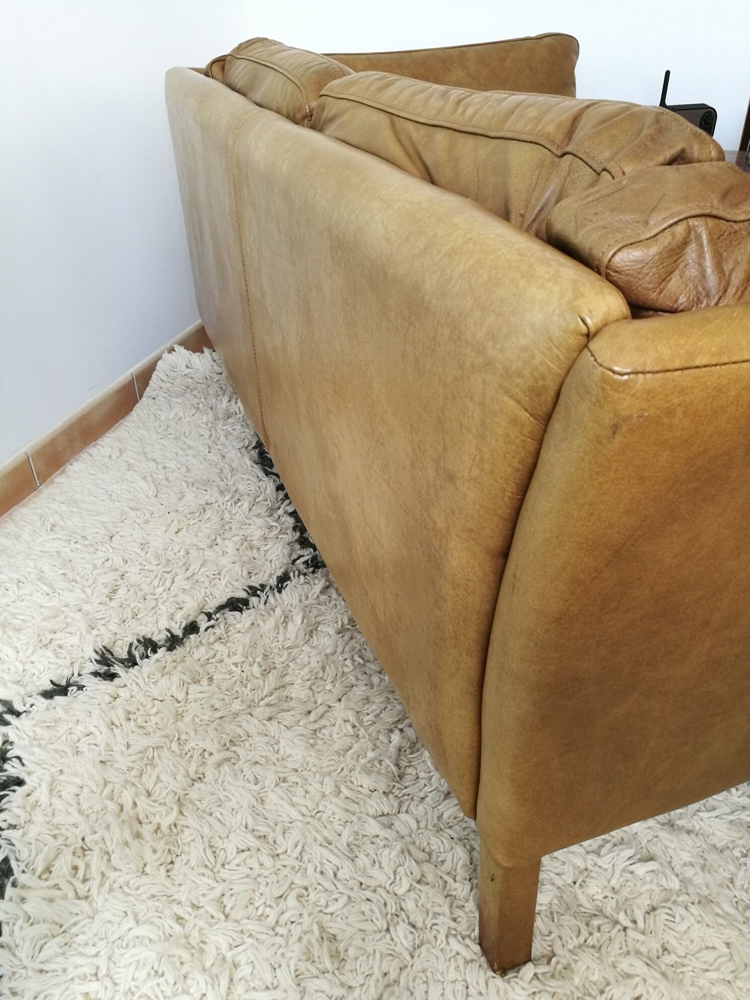 Vintage leather sofa