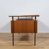 Mid-Century Freestanding Teak Desk by Peter Løvig Nielsen, 1960s