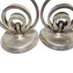 Art Deco candleholder, Germany, 1970s, set of 2