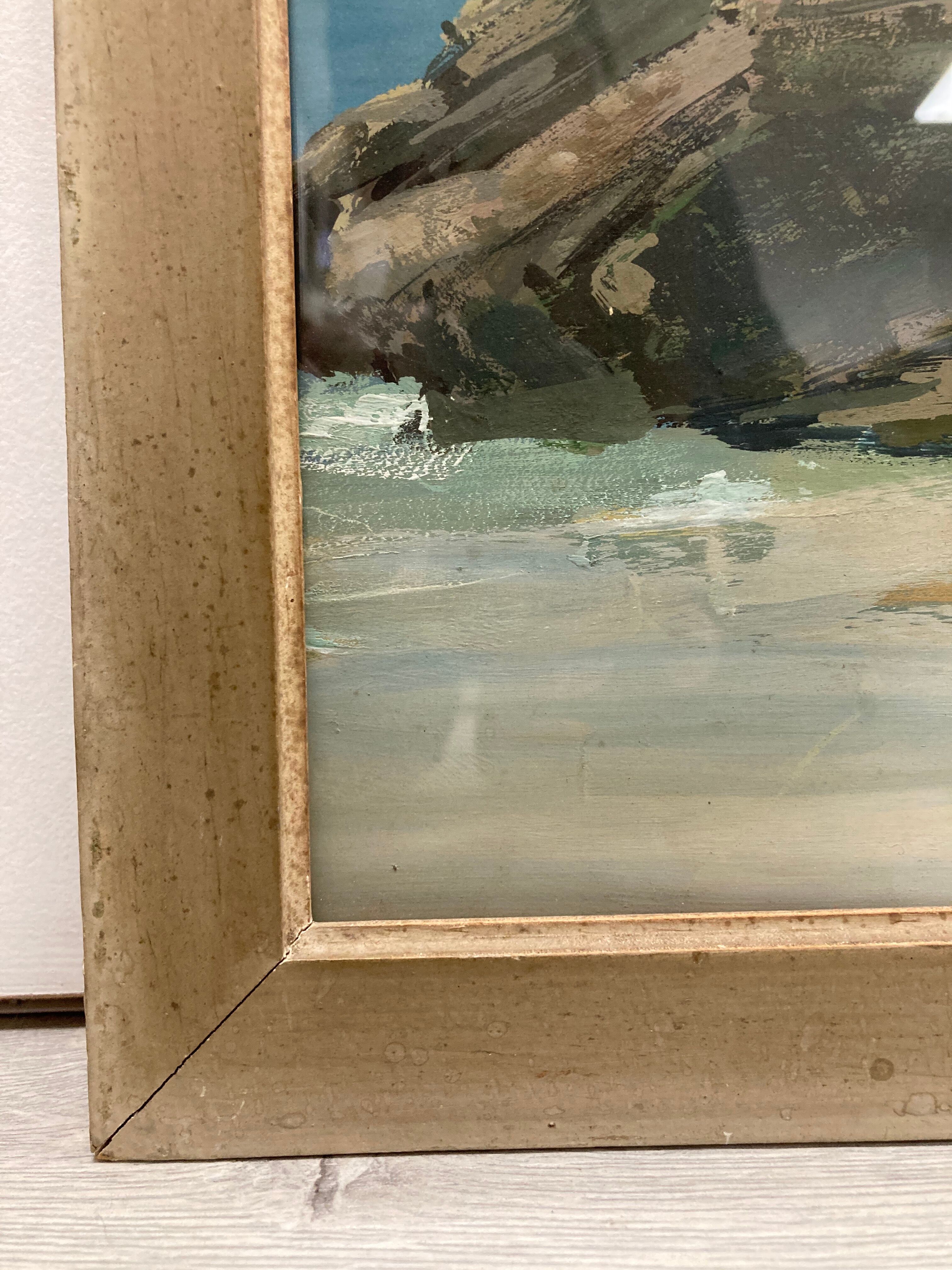 Vintage Quiberon Painting
