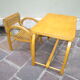 Bureau enfant et son fauteuil Baumann Art Déco