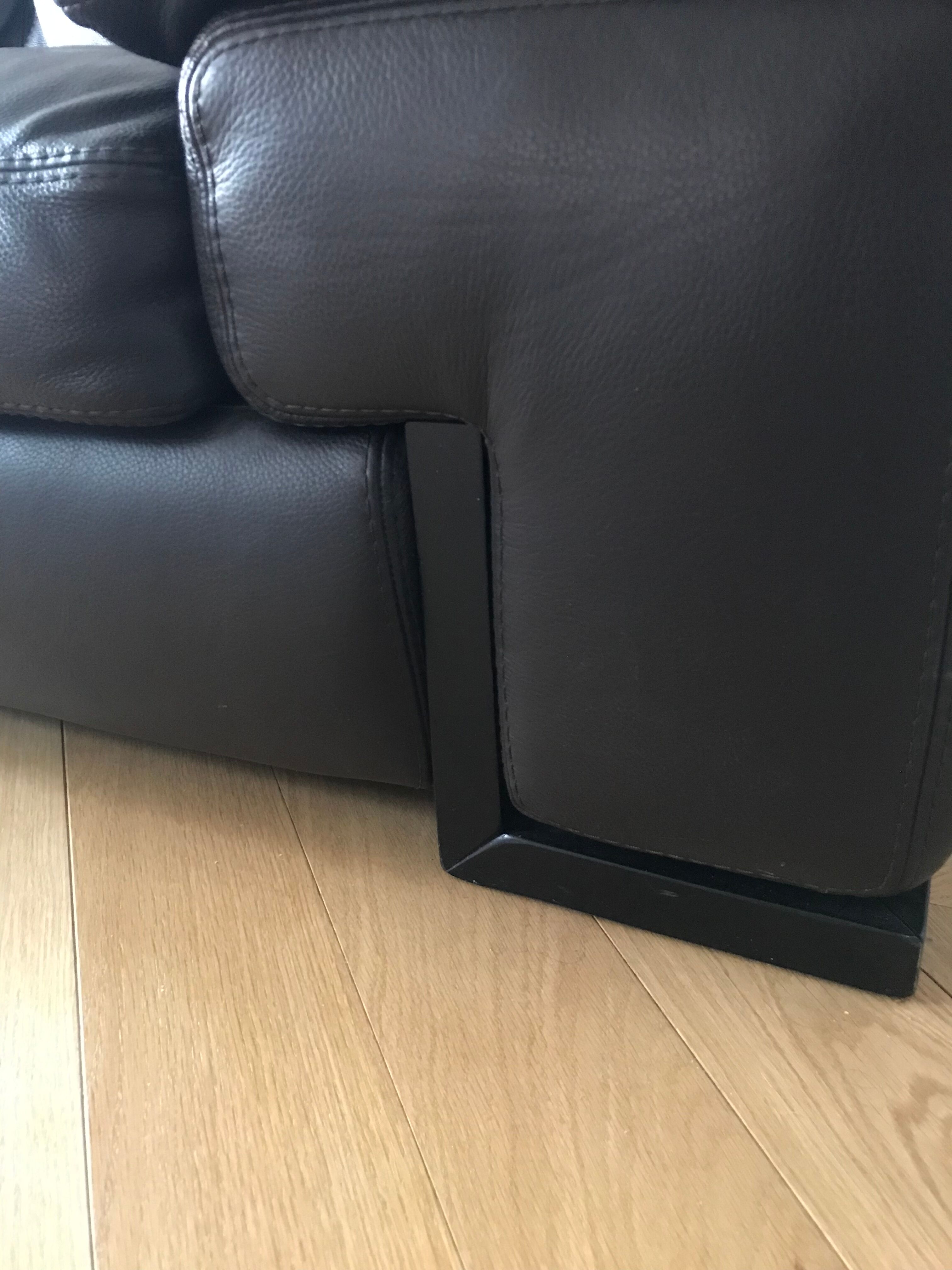 Roche Bobois leather sofa