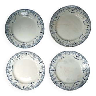 Assiette plate terre de fer Balzac dpc 08239394