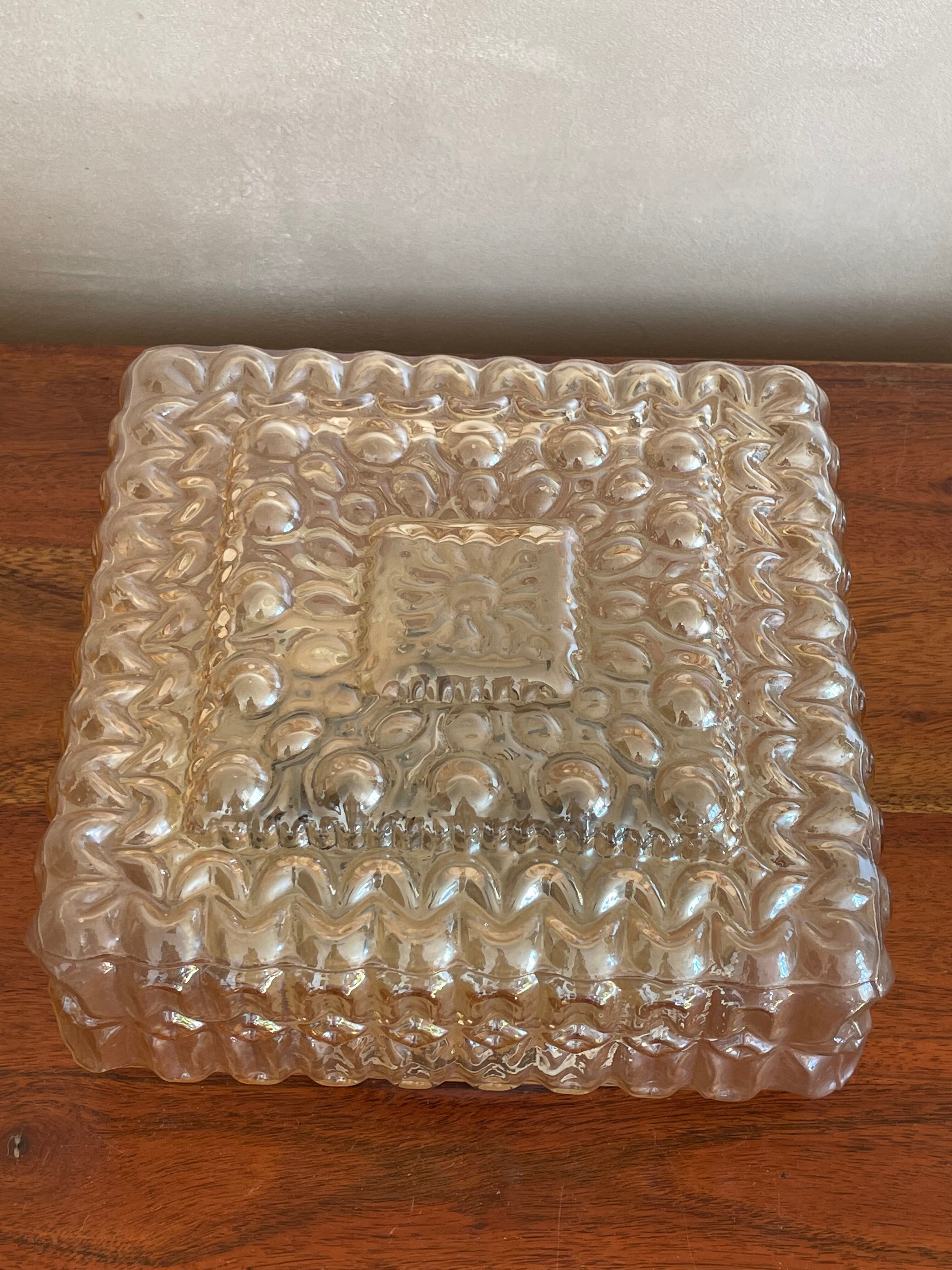 Champagne bubble glass wall lamp