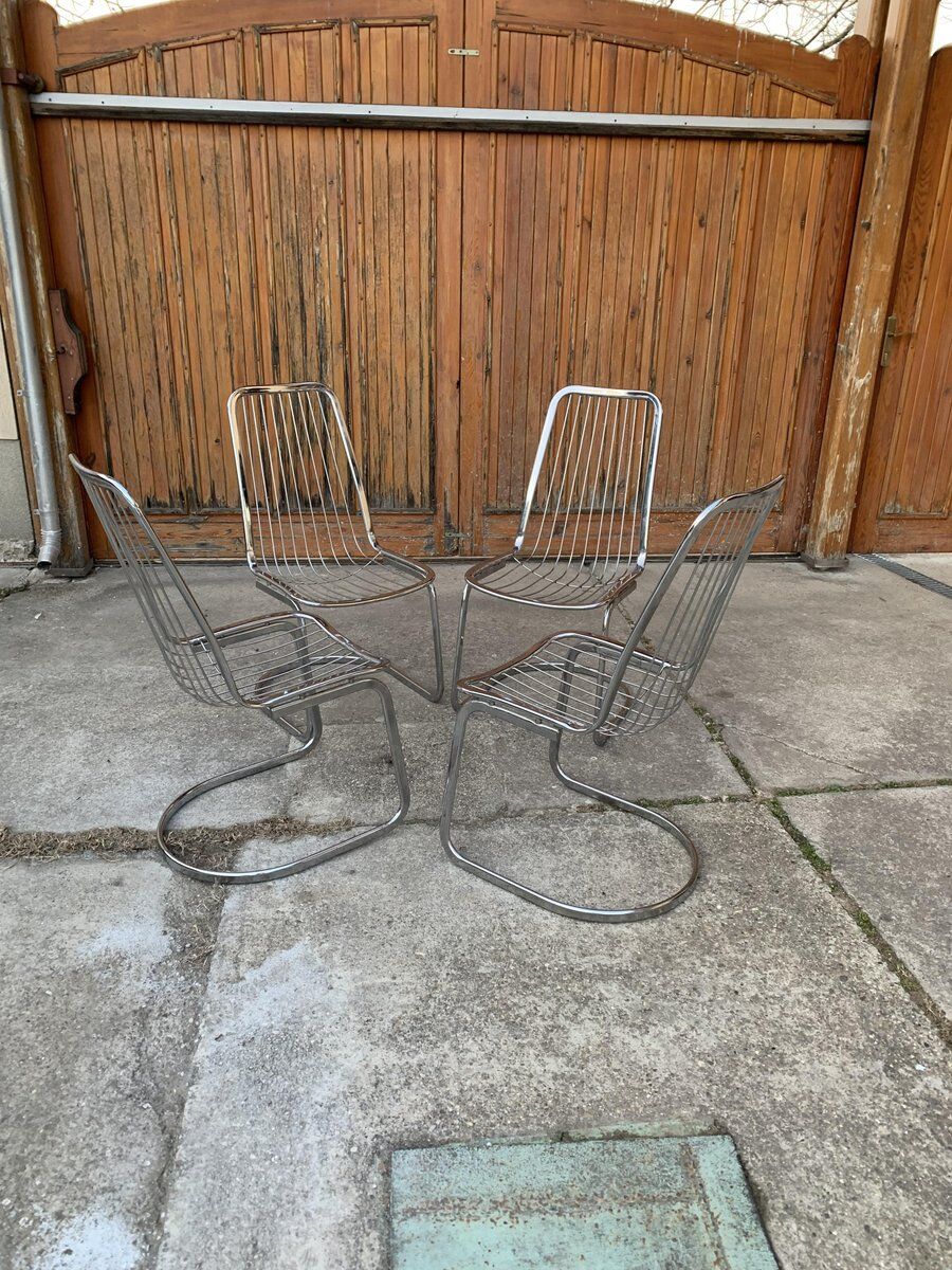 Italian dining chairs, 1970