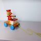 vintage wooden pull toy