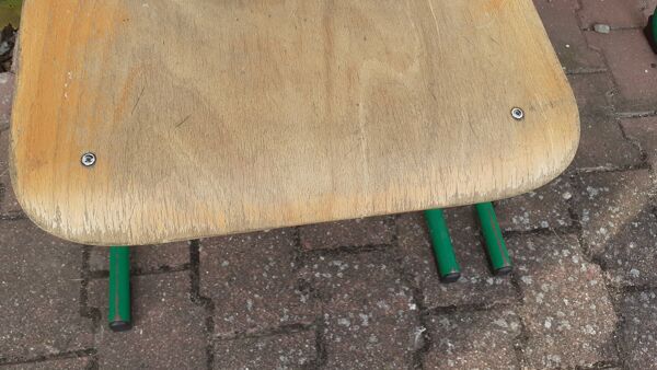 Chaises d'école lot de 6