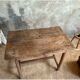 Table en chêne, XVIIIème s.
