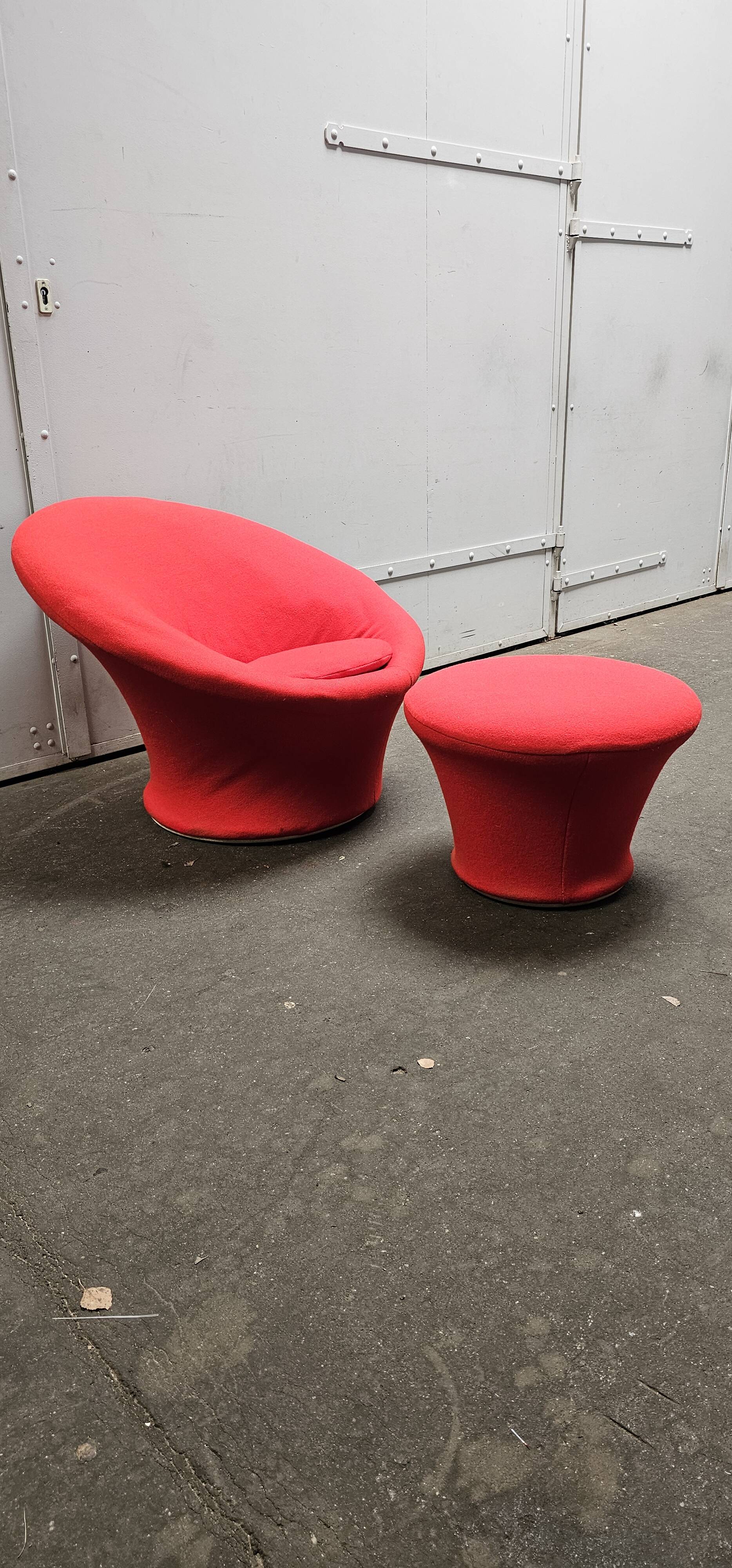 Champignon & pouf Pierre Paulin pour Artifort
