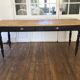 Table de ferme en sapin