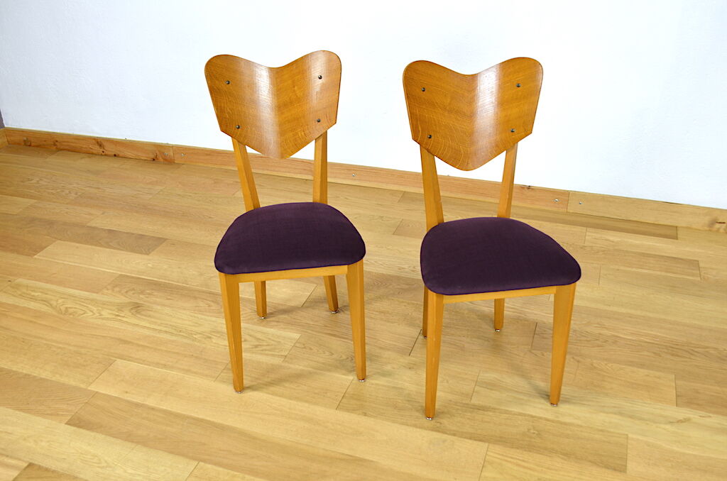 Paire de chaises 1950