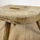 Brutalist tripod milking stool