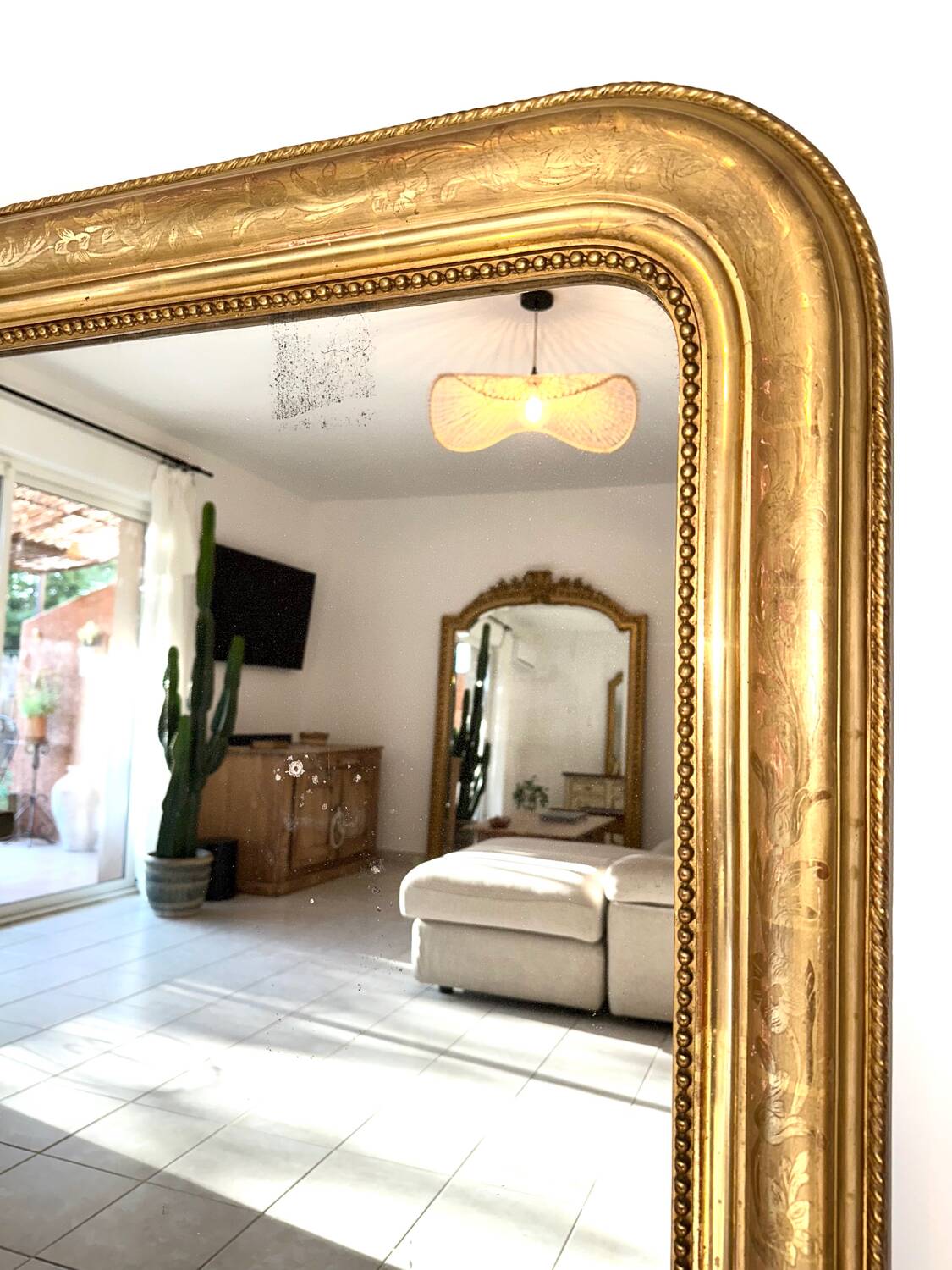 Antique Louis-Philippe mirror