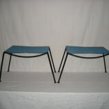 Pair of footrests scoubidou from the 50s