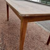 Old oak farm table - 1m62