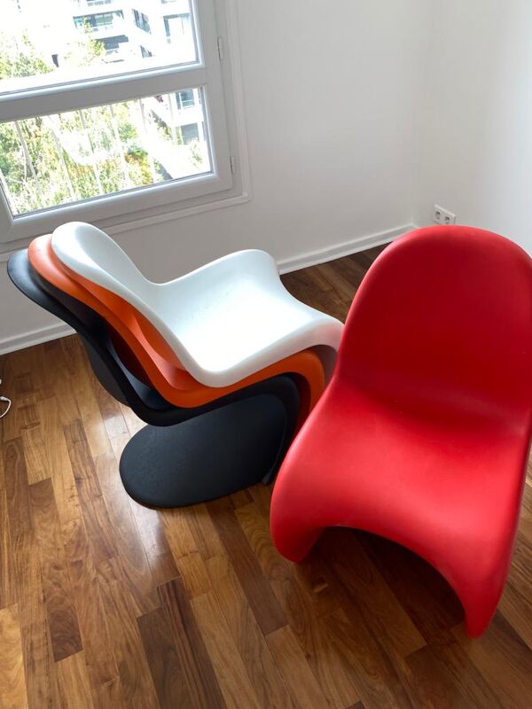 chaises Panton Édition vitra