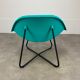 Fauteuil de Niels Gammelgaard modèle Lips pour Ikea bleu, vert